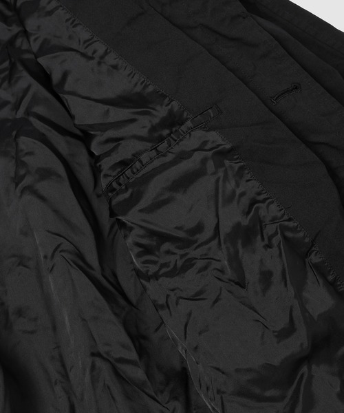 COMME des GARCONS HOMME（コム デ ギャルソン・オム）の「ESTEL GARMENT DYE COAT（ステンカラーコート・メンズ・ブラック・XL/L/M/S/XS）」の5枚目の写真
