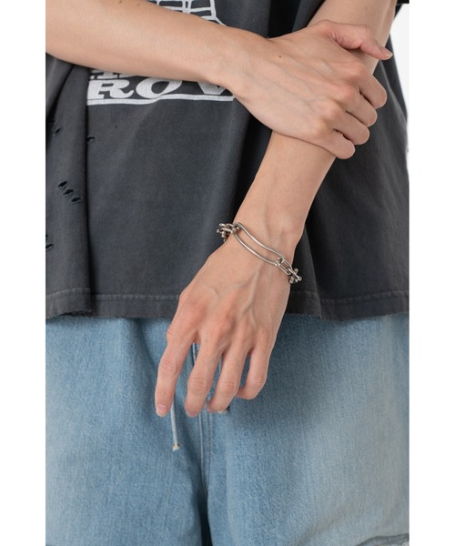 DISCOVERED(ディスカバード)の「TIFFABONE BRACELET 02(ブレスレット・メンズ・シルバー・FREE)」の4枚目の写真