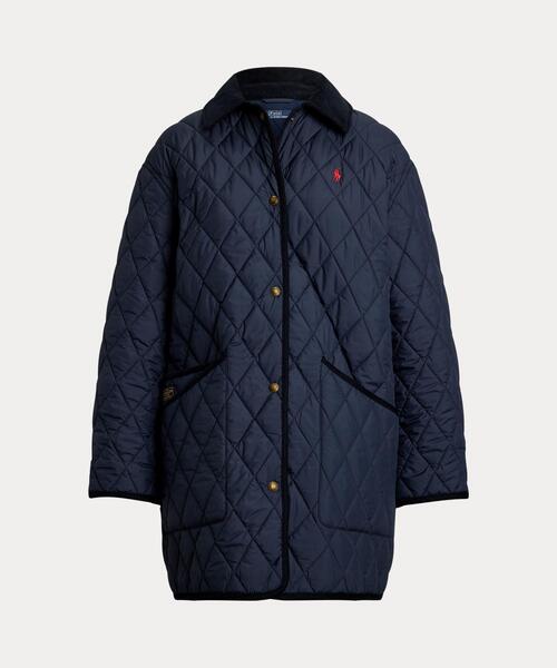 POLO RALPH LAUREN（ポロ ラルフ ローレン）の「キルテッド バーン ジャケット（その他アウター・レディース・ネイビー系1・XS/L/M/S/XXS）」の5枚目の写真