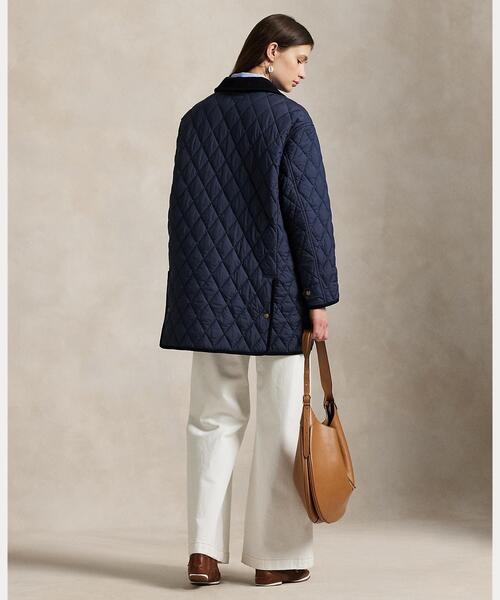 POLO RALPH LAUREN（ポロ ラルフ ローレン）の「キルテッド バーン ジャケット（その他アウター・レディース・ネイビー系1・XS/L/M/S/XXS）」の7枚目の写真