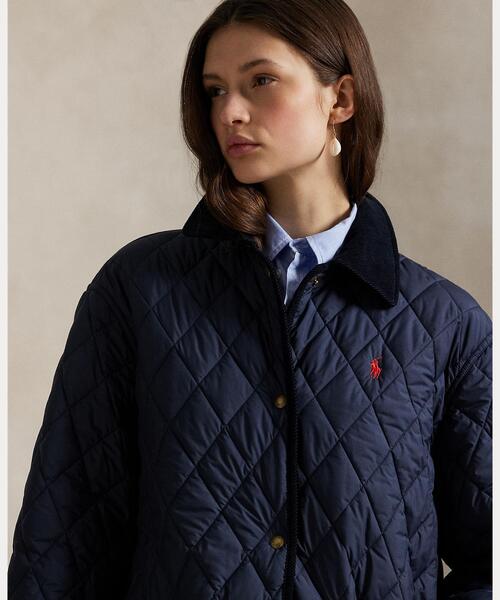 POLO RALPH LAUREN（ポロ ラルフ ローレン）の「キルテッド バーン ジャケット（その他アウター・レディース・ネイビー系1・XS/L/M/S/XXS）」の8枚目の写真