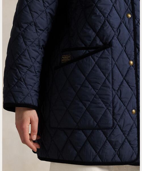 POLO RALPH LAUREN（ポロ ラルフ ローレン）の「キルテッド バーン ジャケット（その他アウター・レディース・ネイビー系1・XS/L/M/S/XXS）」の9枚目の写真