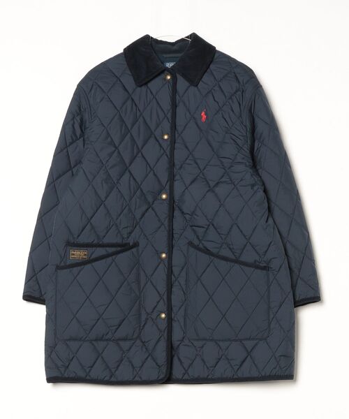 POLO RALPH LAUREN（ポロ ラルフ ローレン）の「キルテッド バーン ジャケット（その他アウター・レディース・ネイビー系1・XS/L/M/S/XXS）」の2枚目の写真
