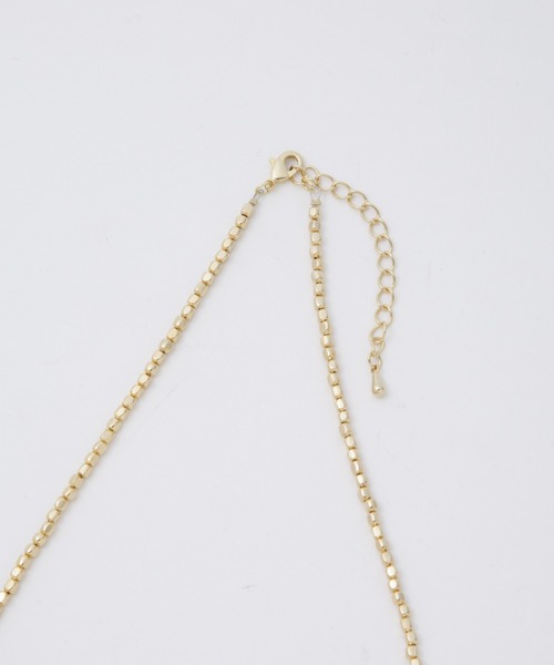 NANO universe（ナノユニバース）の「メタルビーズネックレス（ネックレス・レディース・シルバー/ゴールド・FREE）」の6枚目の写真