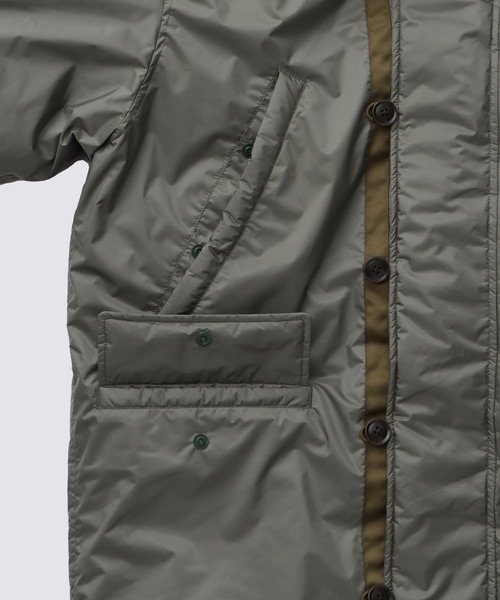 FIDELITY（フィデリティ）の「[FIDELITY X NANGA] 3LAYER DOWN / N-3Bフライトジャケット（ダウンジャケット/コート・メンズ・オリーブ/ブラック・MEDIUM/LARGE）」の17枚目の写真