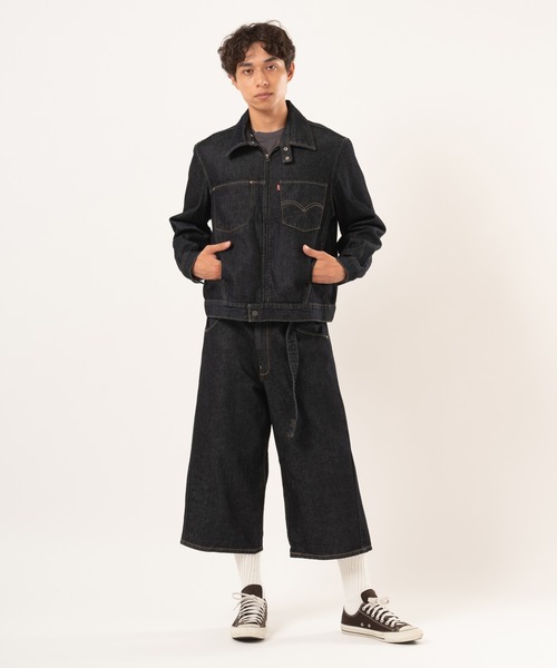 Levi's(リーバイス)の「Levi's/リーバイス TWISTED トラッカージャケット(デニムジャケット・メンズ・ダークインディゴブルー/インディゴブルー・XL/L/M/S)」の14枚目の写真