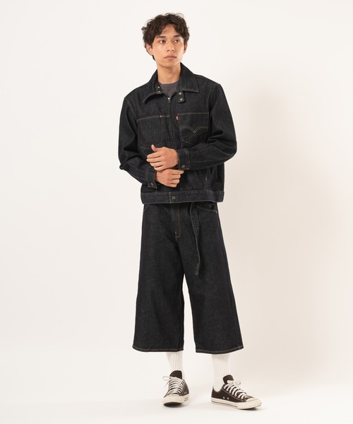 Levi's(リーバイス)の「Levi's/リーバイス TWISTED トラッカージャケット(デニムジャケット・メンズ・ダークインディゴブルー/インディゴブルー・XL/L/M/S)」の15枚目の写真