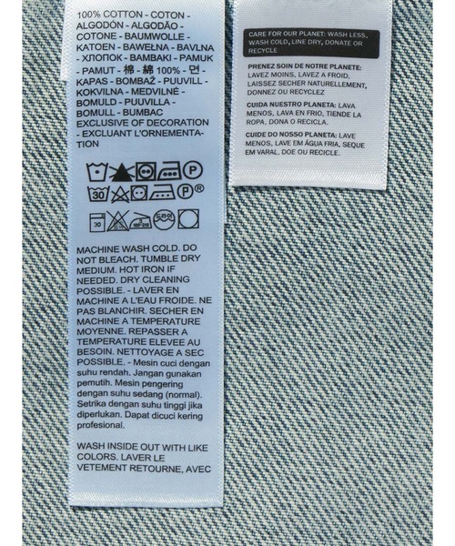 Levi's(リーバイス)の「Levi's/リーバイス TWISTED トラッカージャケット(デニムジャケット・メンズ・ダークインディゴブルー/インディゴブルー・XL/L/M/S)」の7枚目の写真
