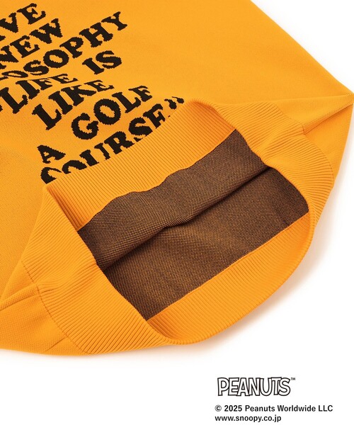 BEAMS GOLF(ビームスゴルフ)の「〈MEN〉PEANUTS チャーリー・ブラウン プルオーバーニット(ニット/セーター・メンズ・ネイビー/グレー/イエロー系その他5・M/L/XL/S)」の17枚目の写真