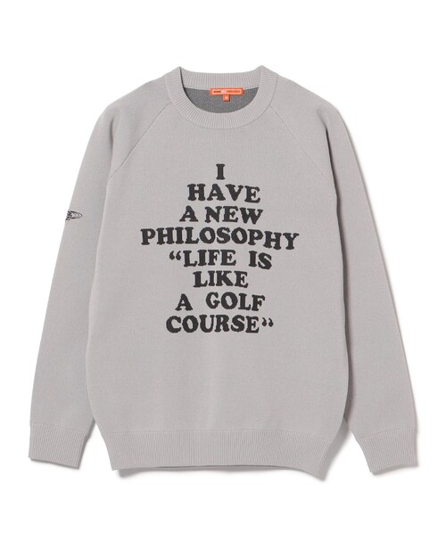 【美品】ビームス ゴルフ ニット セーター XL BEAMS GOLF（ビームス ゴルフ） セーター ニット ORANGE LABEL / リス