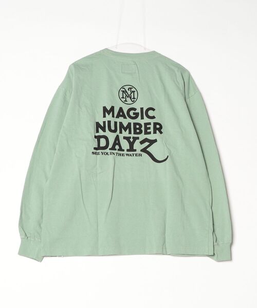 MAGIC NUMBER(マジック ナンバー)の「【MAGIC NUMBER】 STOCKDAYZ US COTTON L/S T-SHIRT(Tシャツ/カットソー・メンズ・ブラック/セージグリーン/ホワイト・X-LARGE/LARGE/MEDIUM)」の7枚目の写真