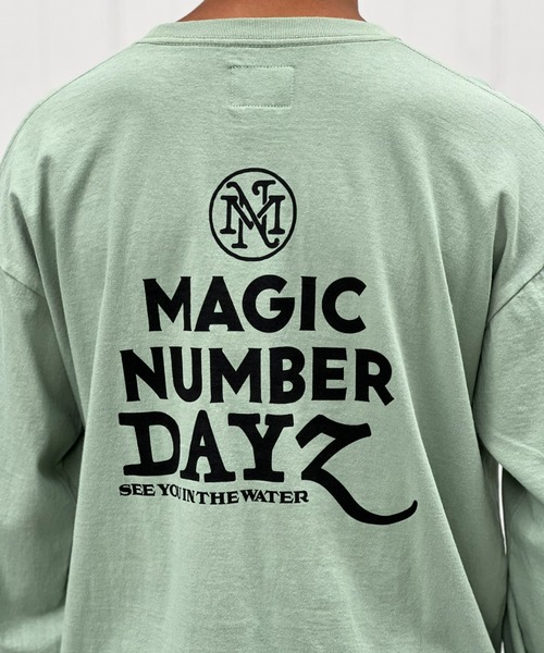 MAGIC NUMBER(マジック ナンバー)の「【MAGIC NUMBER】 STOCKDAYZ US COTTON L/S T-SHIRT(Tシャツ/カットソー・メンズ・ブラック/セージグリーン/ホワイト・X-LARGE/LARGE/MEDIUM)」の14枚目の写真