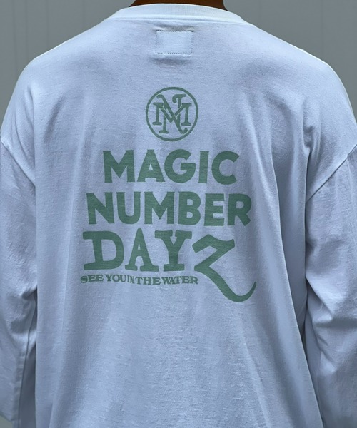 MAGIC NUMBER(マジック ナンバー)の「【MAGIC NUMBER】 STOCKDAYZ US COTTON L/S T-SHIRT(Tシャツ/カットソー・メンズ・ブラック/セージグリーン/ホワイト・X-LARGE/LARGE/MEDIUM)」の13枚目の写真