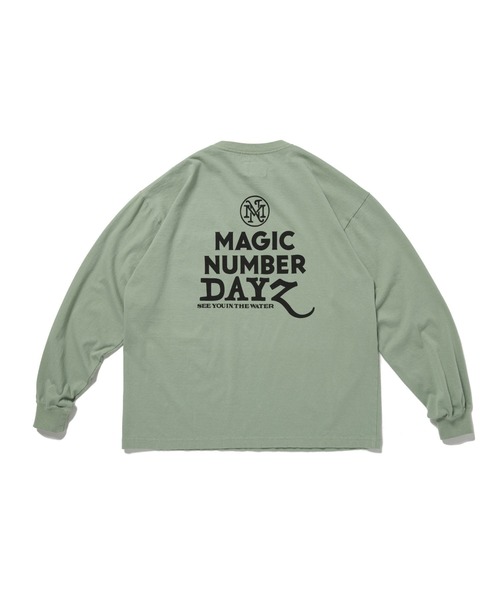 MAGIC NUMBER(マジック ナンバー)の「【MAGIC NUMBER】 STOCKDAYZ US COTTON L/S T-SHIRT(Tシャツ/カットソー・メンズ・ブラック/セージグリーン/ホワイト・X-LARGE/LARGE/MEDIUM)」の15枚目の写真