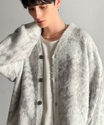Classical Origin(クラシカルオリジン)の【Classical Origin】「まるで毛布。」モヘアライクシャギー素材Vネックカーディガン/Mohair-Like Shaggy Knit V-Neck Cardigan(カーディガン/ボレロ)
