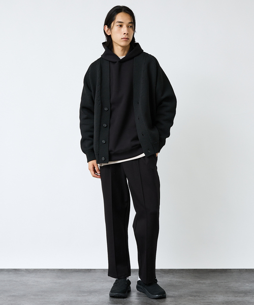 FORTUNA HOMME(フォルトゥナオム)の「【FORTUNA/フォルトゥナ】ECOTEC-Knit /オーバーサイズ カーディガン /ユニセックス【WEB限定】(ニット/セーター・メンズ・ライトグレー/ブラック/ライトベージュ・L/M)」の22枚目の写真