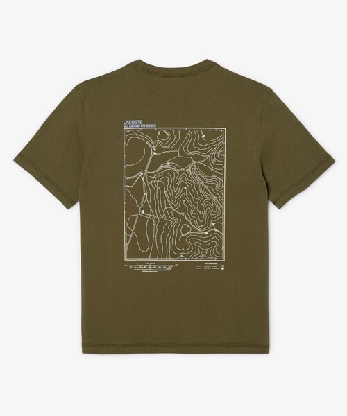LACOSTE(ラコステ)の「シャンタコバックプリントTシャツ(Tシャツ/カットソー・メンズ・オリーブ/ホワイト・2/3/4/5)」の13枚目の写真