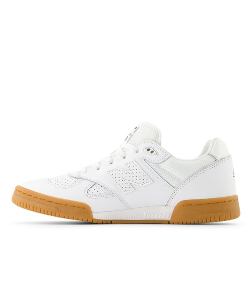NEW BALANCE（ニューバランス）の「new balance/ニューバランス ヌメリック メンズ レディース スニーカー スケシュー ストリート NM600 TWO（スニーカー・メンズ・ホワイト・27.5cm/26.5cm/25.0cm/24.5cm/24.0cm/23.5cm/23.0cm/28.0cm/27.0cm/26.0cm）」の3枚目の写真
