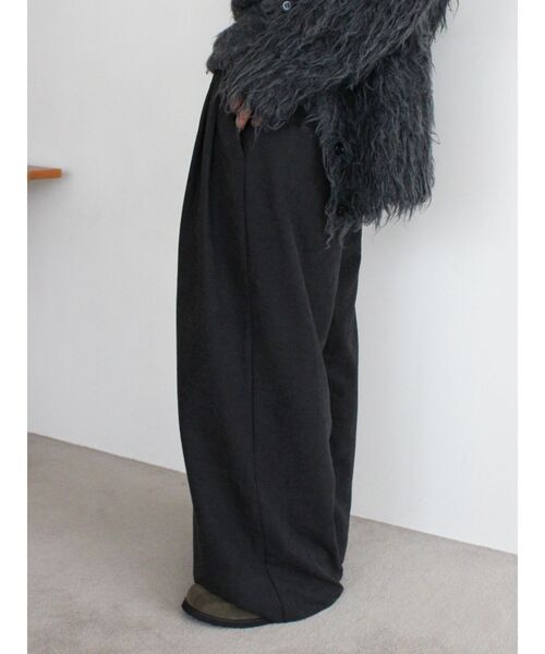 Ungrid（アングリッド）の「ピーチ起毛ラフパンツ（その他パンツ・レディース・チャコールグレー/ダークブラウン/アイボリー・FREE）」の9枚目の写真