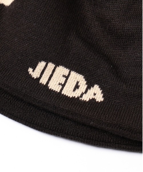 Jieda(ジエダ)の「J LOGO KNIT CAP(ニットキャップ/ビーニー・メンズ・ブラック・FREE)」の3枚目の写真