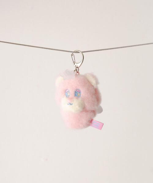 SMELLY(スメリー)の「Sleepy Mini Teddy(キーホルダー・レディース・ミント/ピンク/ブラウン/ブルー/アイボリー・-)」の1枚目の写真
