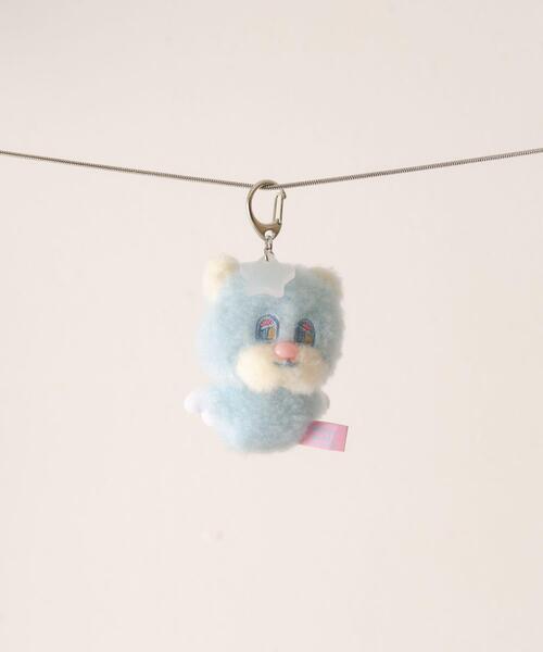 SMELLY(スメリー)の「Sleepy Mini Teddy(キーホルダー・レディース・ミント/ピンク/ブラウン/ブルー/アイボリー・-)」の5枚目の写真