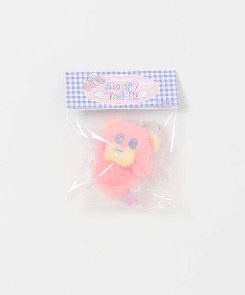 SMELLY(スメリー)の「Sleepy Mini Teddy(キーホルダー・レディース・ミント/ピンク/ブラウン/ブルー/アイボリー・-)」の10枚目の写真