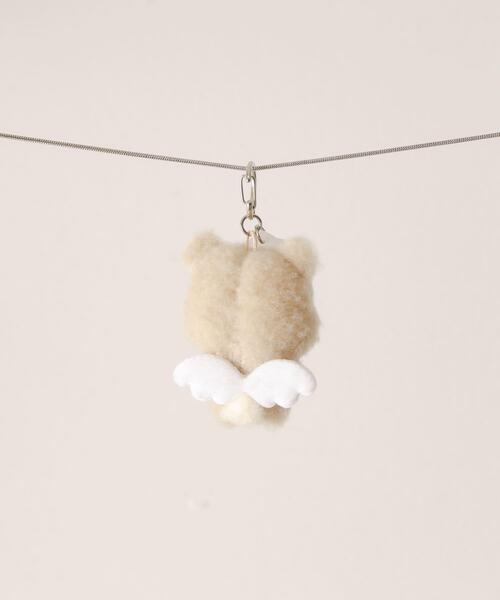 SMELLY(スメリー)の「Sleepy Mini Teddy(キーホルダー・レディース・ミント/ピンク/ブラウン/ブルー/アイボリー・-)」の12枚目の写真