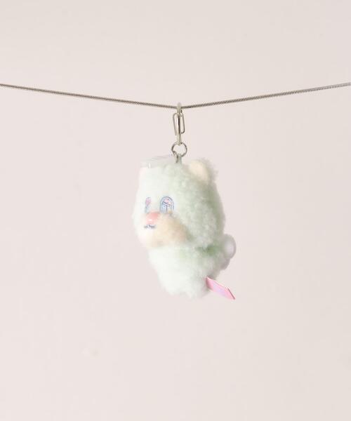 SMELLY(スメリー)の「Sleepy Mini Teddy(キーホルダー・レディース・ミント/ピンク/ブラウン/ブルー/アイボリー・-)」の19枚目の写真