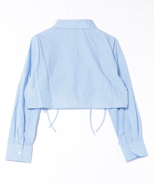 3.3 Field Trip （3.3フィールドトリップ）の「3.3 Field Trip／シャーリング長袖シャツ（シャツ/ブラウス・レディース・その他1/オフホワイト/サックスブルー・FREE）」の13枚目の写真