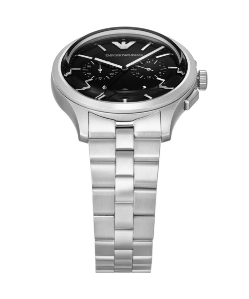 EMPORIO ARMANI（エンポリオアルマーニ）の「エンポリオ・アルマーニ 腕時計 メンズ アナログ ステンレス AR11691（アナログ腕時計・メンズ・シルバー・FREE）」の4枚目の写真