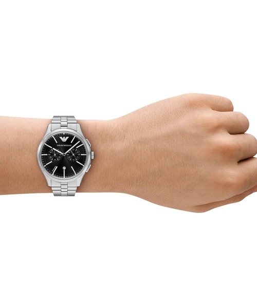 EMPORIO ARMANI（エンポリオアルマーニ）の「エンポリオ・アルマーニ 腕時計 メンズ アナログ ステンレス AR11691（アナログ腕時計・メンズ・シルバー・FREE）」の8枚目の写真