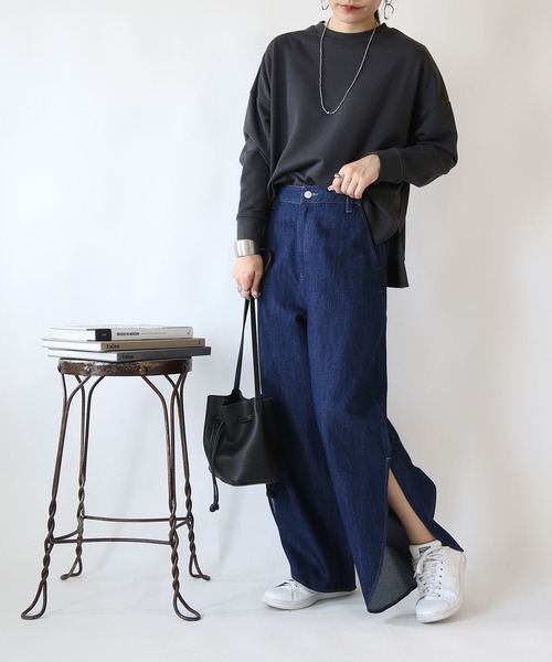 ALOUND　alound ベンチレーション デニムパンツ L セール】ラウンドデニム（デニムパンツ）｜and it_（アンド