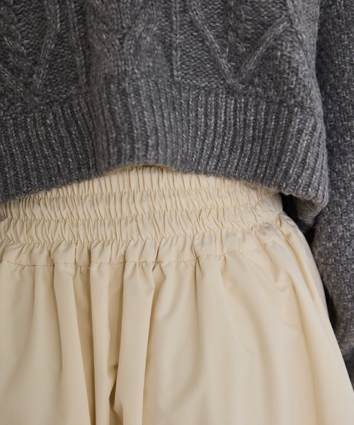 long balloon skirt/ロングバルーンスカート（スカート）｜OLUN