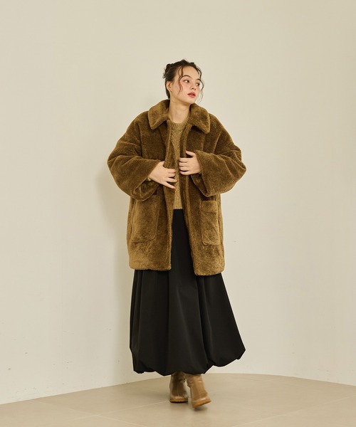 long balloon skirt/ロングバルーンスカート（スカート）｜OLUN