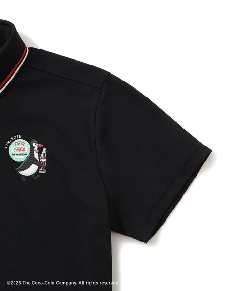 セール】コカ・コーラ バックプリント レディースポロシャツ