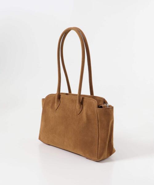 KBF(ケイビーエフ)の「ロングショルダーボストンBAG(ボストンバッグ・レディース・ダークブラウン/キャメル・ONE)」の9枚目の写真