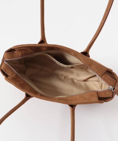 KBF(ケイビーエフ)の「ロングショルダーボストンBAG(ボストンバッグ・レディース・ダークブラウン/キャメル・ONE)」の11枚目の写真