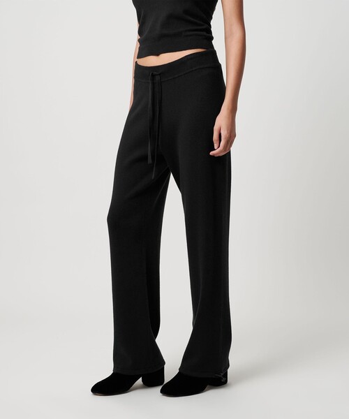 ATTISESSION（アティセッション）の「＜ATTISESSION＞ニット コード パンツ（その他パンツ・レディース・ブラック/ベージュ・36/38）」の10枚目の写真