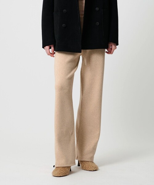 ATTISESSION（アティセッション）の「＜ATTISESSION＞ニット コード パンツ（その他パンツ・レディース・ブラック/ベージュ・36/38）」の12枚目の写真