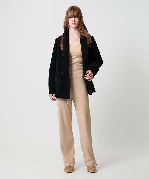 ATTISESSION（アティセッション）の「＜ATTISESSION＞ニット コード パンツ（その他パンツ・レディース・ブラック/ベージュ・36/38）」の13枚目の写真