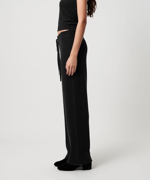 ATTISESSION（アティセッション）の「＜ATTISESSION＞ニット コード パンツ（その他パンツ・レディース・ブラック/ベージュ・36/38）」の15枚目の写真