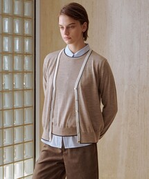 J.PRESS（ジェイプレス）の「トリムツイン ニット（アンサンブル）」