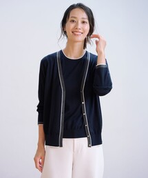 トリムツイン ニット