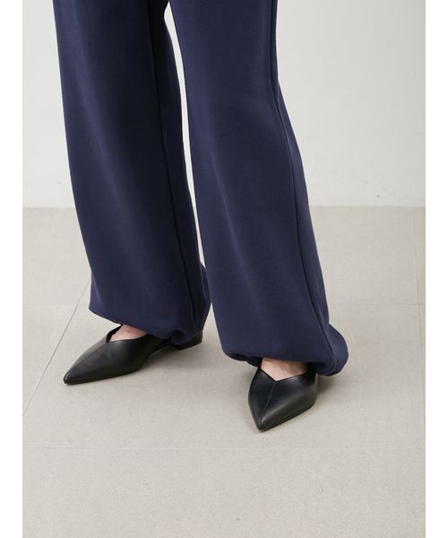 Mila Owen（ミラオーウェン）の「【セットアップ対応】裾ドロストコットンスウェットパンツ（その他パンツ・レディース・ライトグレー/バーガンディー/ネイビー/ライトブルー・0/1）」の10枚目の写真