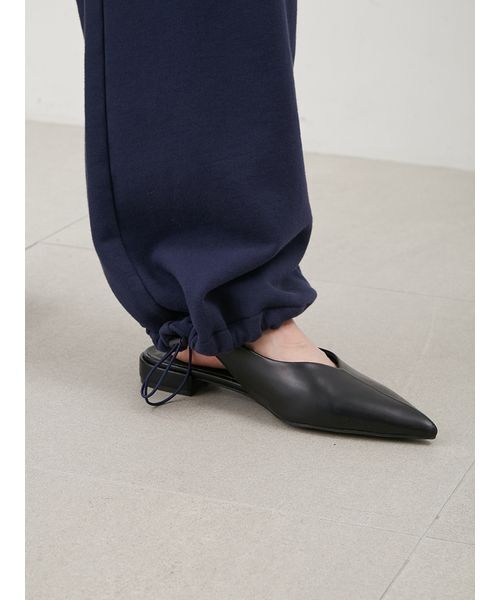 Mila Owen（ミラオーウェン）の「【セットアップ対応】裾ドロストコットンスウェットパンツ（その他パンツ・レディース・ライトグレー/バーガンディー/ネイビー/ライトブルー・0/1）」の11枚目の写真