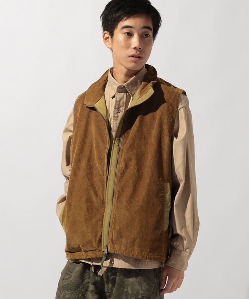 niko and...（ニコアンド）の「【NATOKii(ネイトゥーキー)】ハンティングポケットベスト（ベスト・メンズ・キャメル/カーキ・MEDIUM/LARGE）」の2枚目の写真