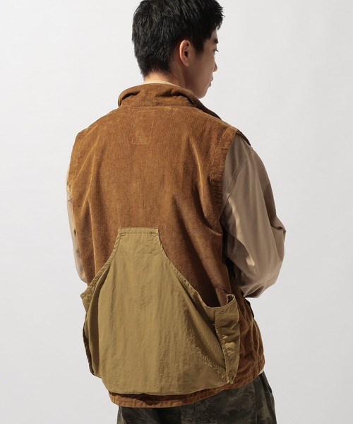 niko and...（ニコアンド）の「【NATOKii(ネイトゥーキー)】ハンティングポケットベスト（ベスト・メンズ・キャメル/カーキ・MEDIUM/LARGE）」の5枚目の写真