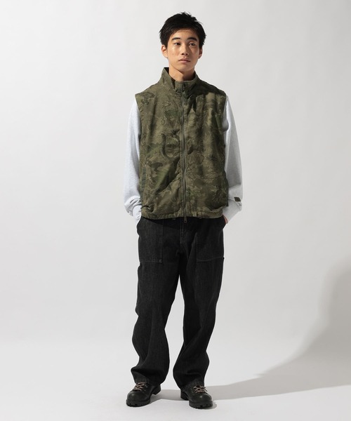 niko and...（ニコアンド）の「【NATOKii(ネイトゥーキー)】ハンティングポケットベスト（ベスト・メンズ・キャメル/カーキ・MEDIUM/LARGE）」の6枚目の写真