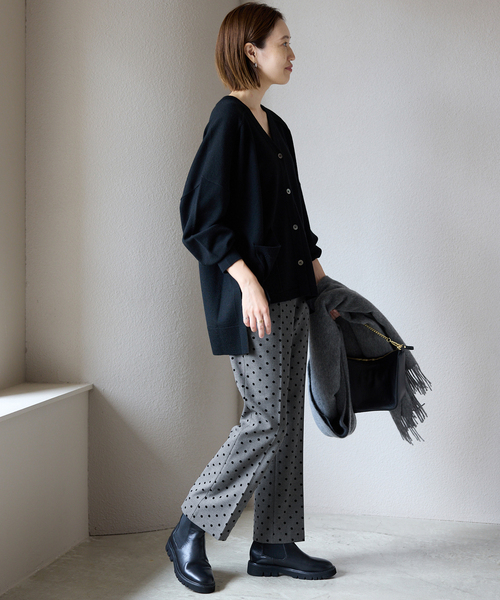 吸湿発熱/WEBのみ4サイズ展開》CIRCULATE WARM スティックパンツ